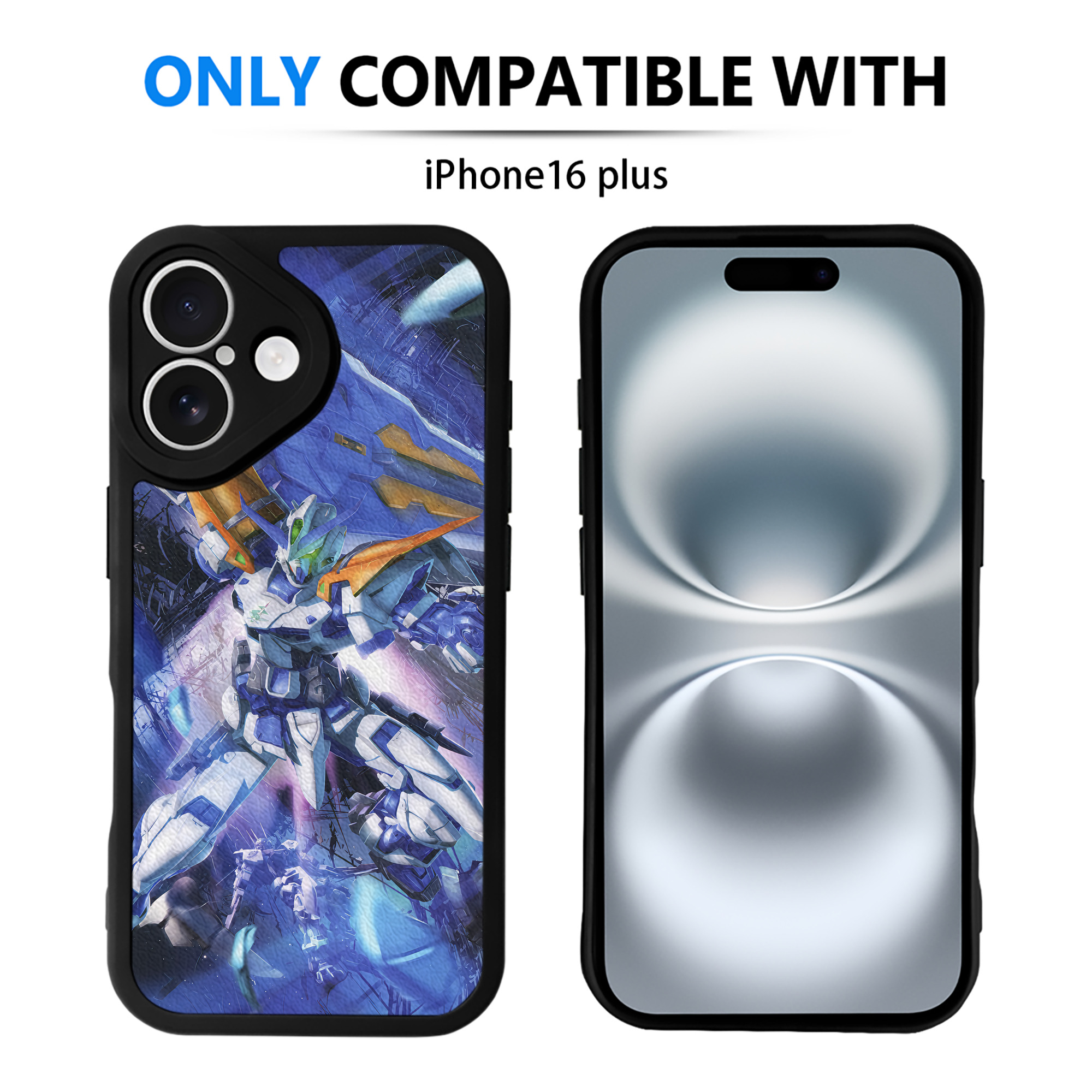 （画像用） 機動戦士ガンダム Mobile Suit Gundam 【iPhone 16シリーズ対応】シリコンスマホケース（レザー調） 材質：シリコン
